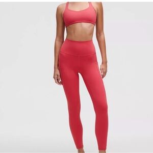 Lululemon Coral Align leggings with Pockets